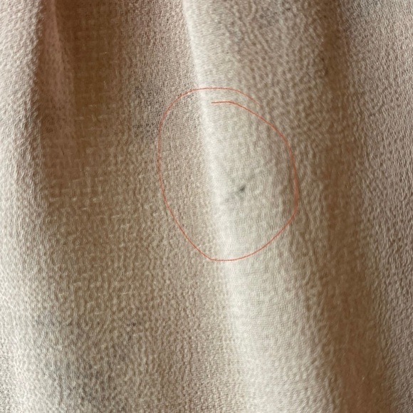 Fab’rik Sheer Blush Pink Blouse - Picture 6 of 7